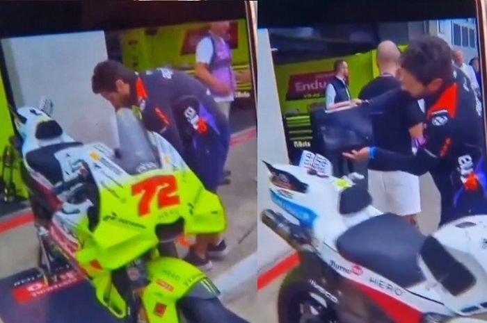 Video Mekanik Aprilia Rekam Motor Ducati MotoGP Murid Rossi, Davide Tardozzi Auto Marah